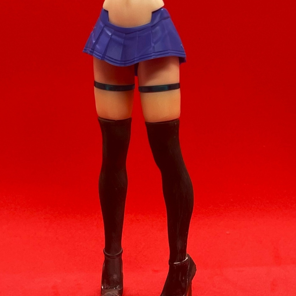 Thigh-High【ver.5:Black / Clear Red / Skin】