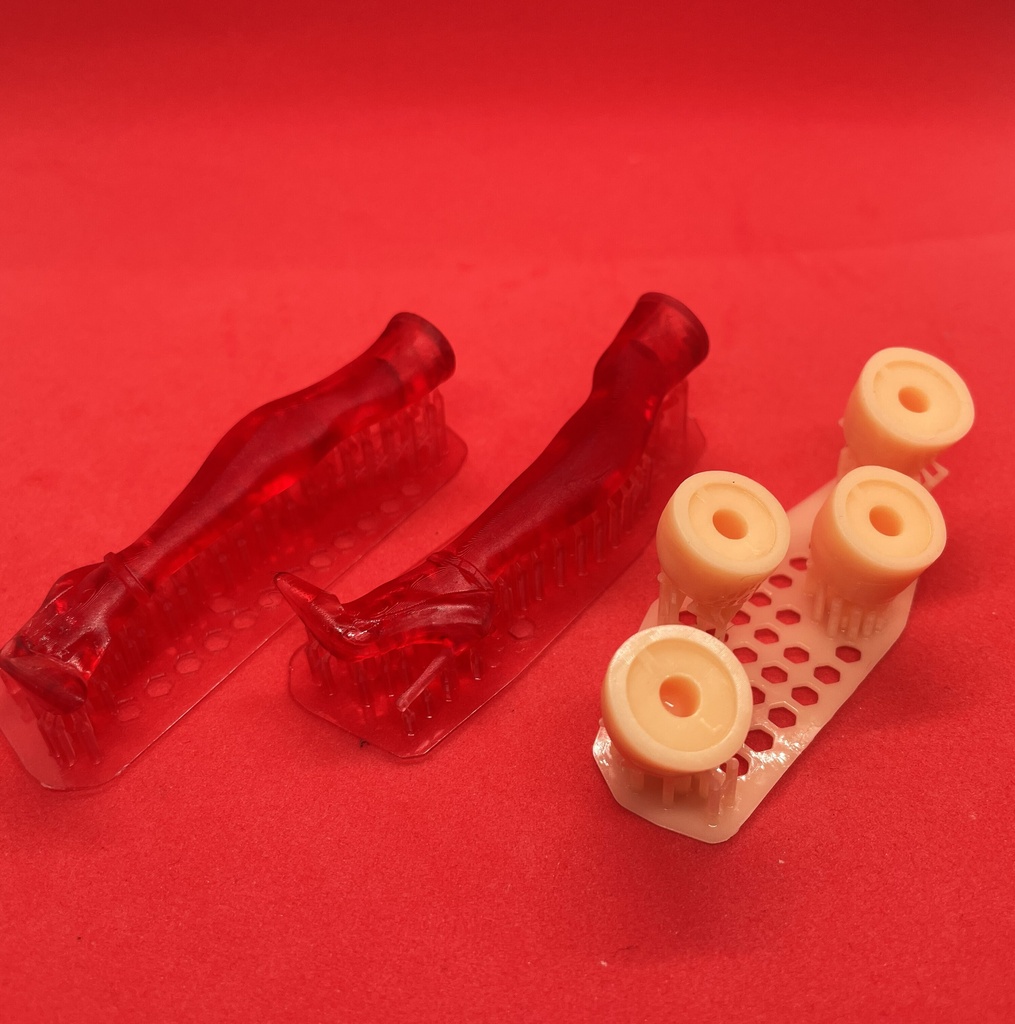 Thigh-High【ver.5:Black / Clear Red / Skin】