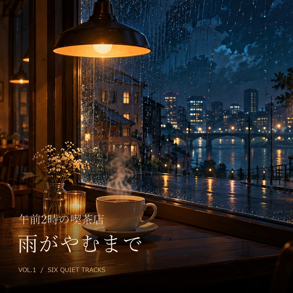 午前2時の喫茶店 Vol.1『雨がやむまで』音源・壁紙セット