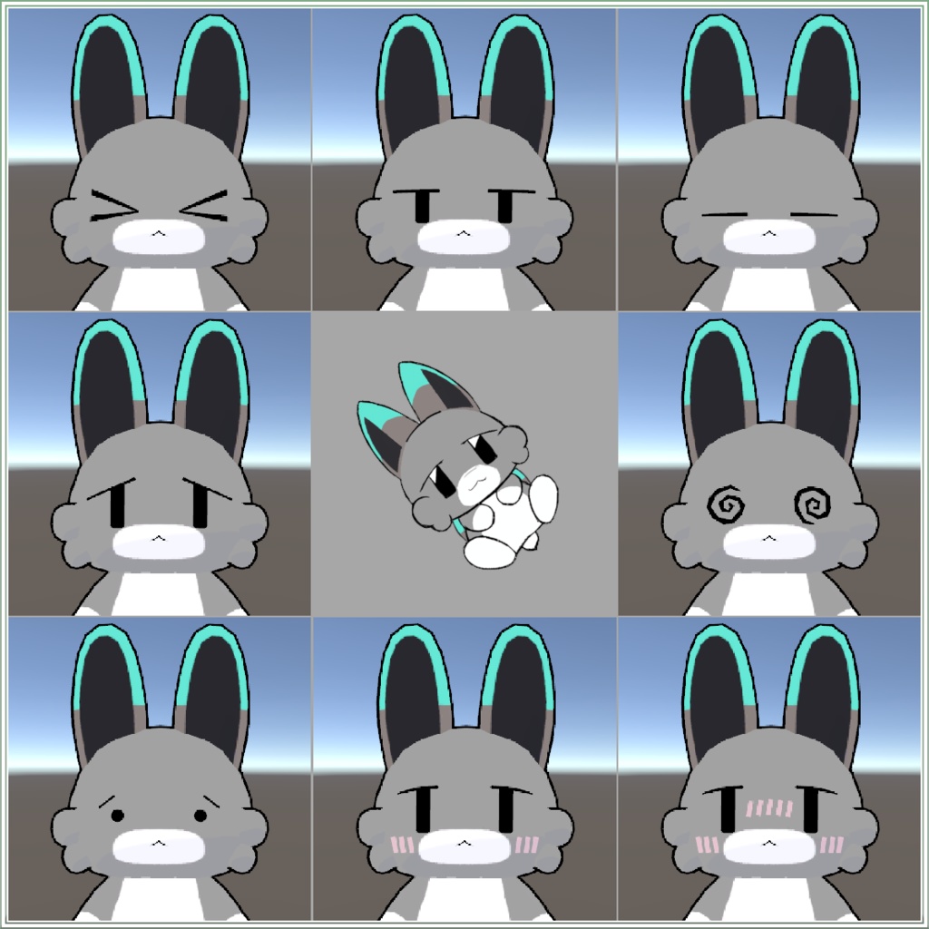 もぶうさぎの タキトちゃん(takito_chan) Ver1.1