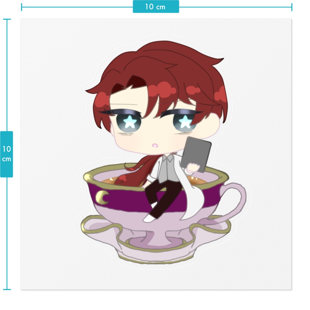 ちょうそかべくんステッカー