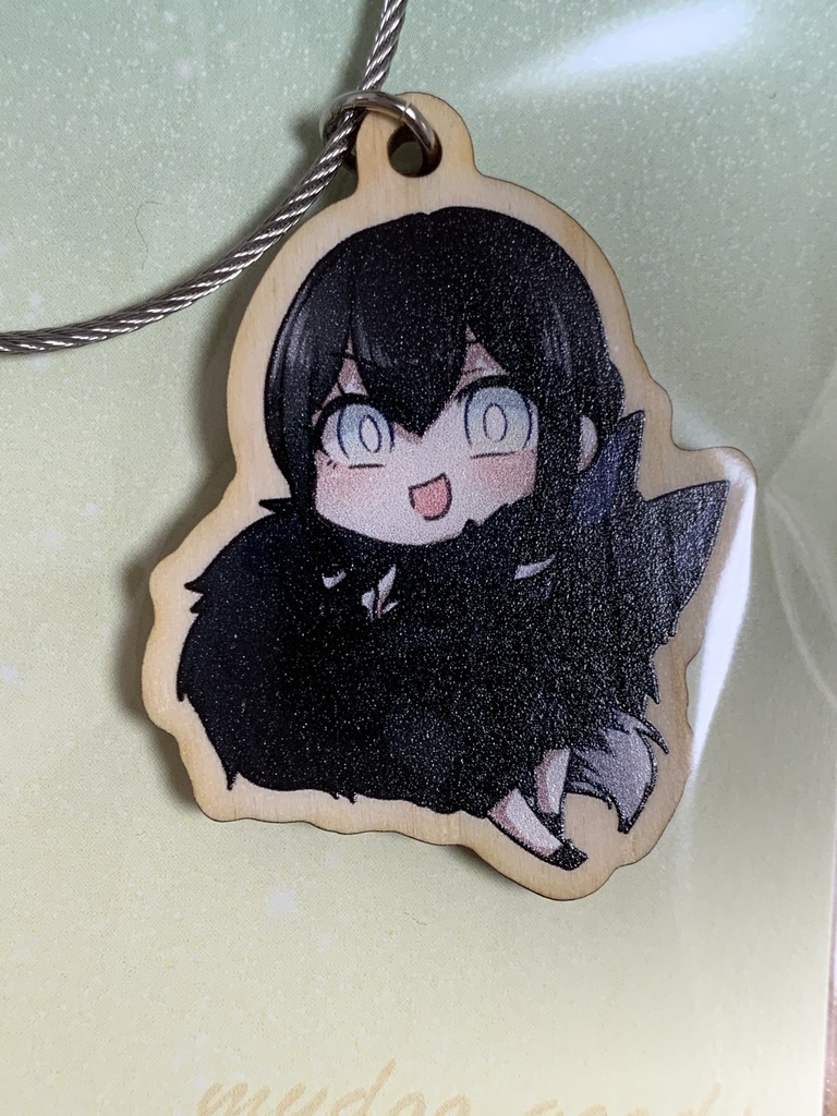 【受注生産】ヒロインズ+綴ウッドキーホルダー