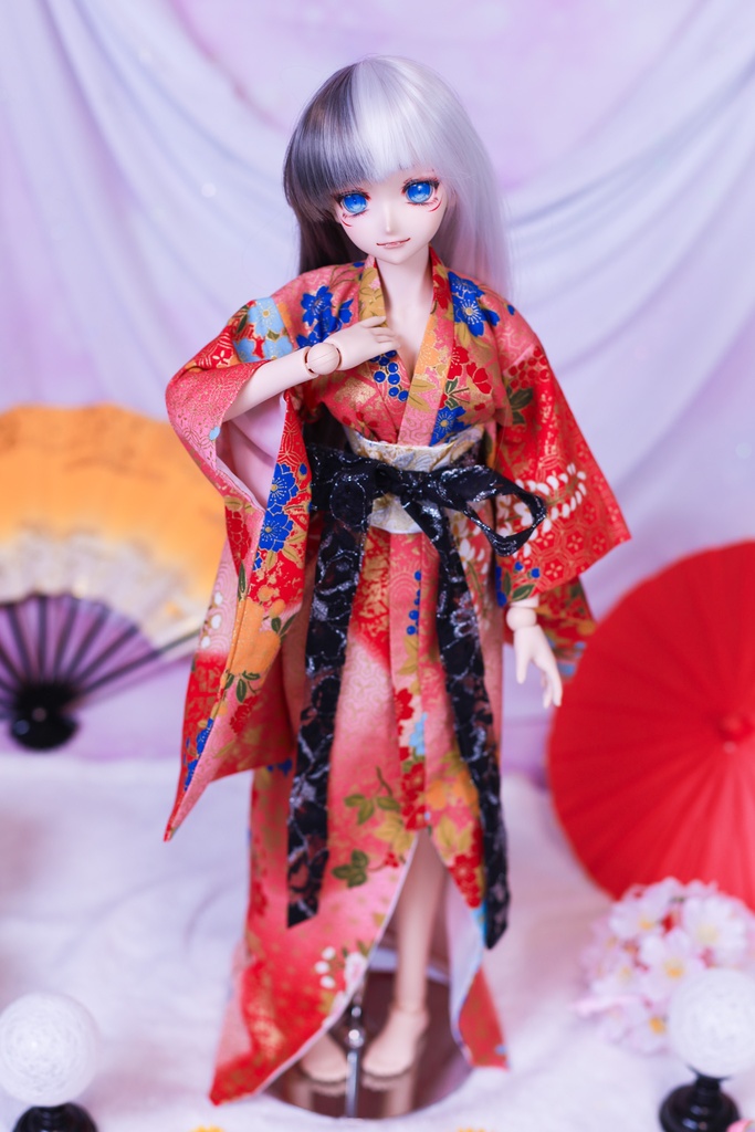 花月 60cmサイズ 着物セット