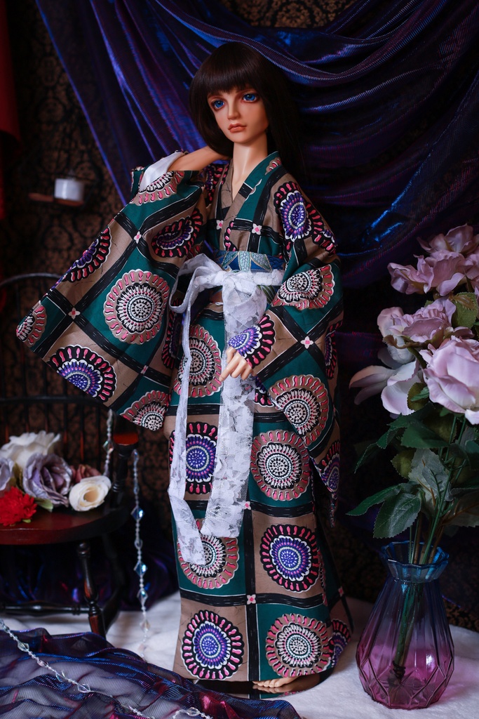 花月 60cmサイズ 着物セット