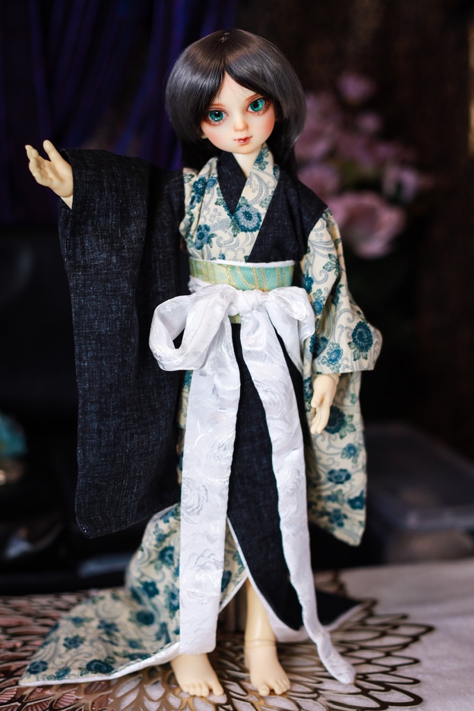 花月 40cmサイズ 着物セット