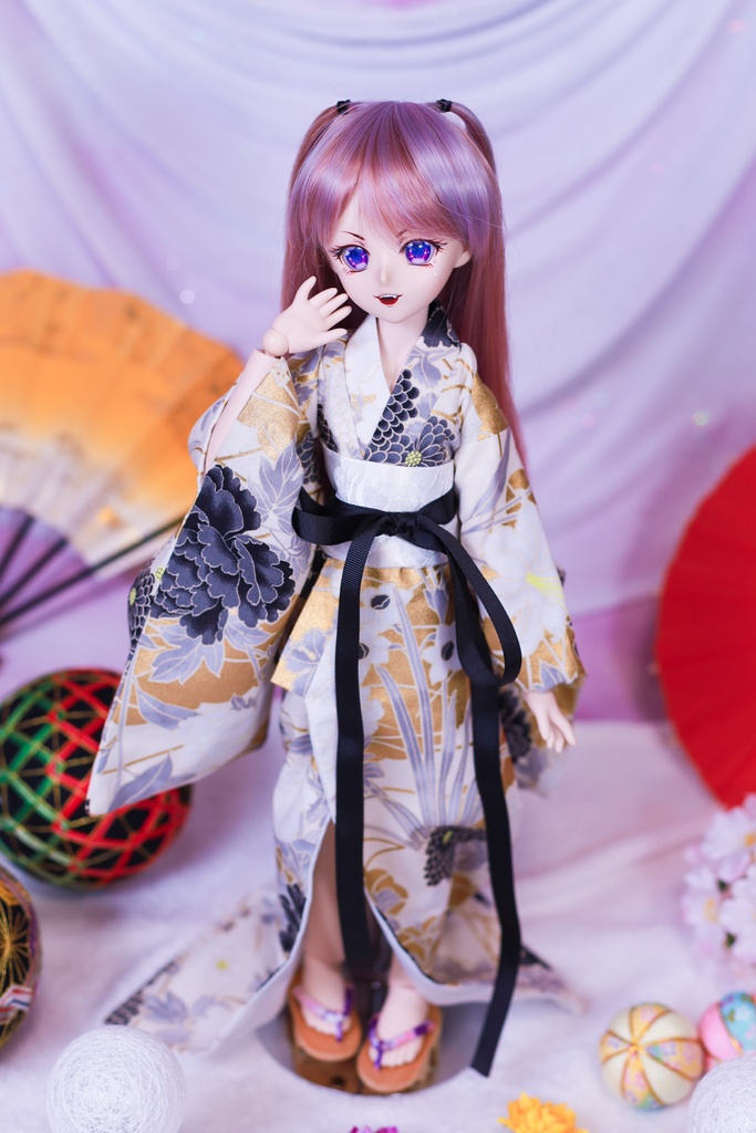 花月 40cmサイズ 着物セット