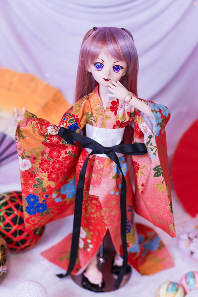 花月 40cmサイズ 着物セット