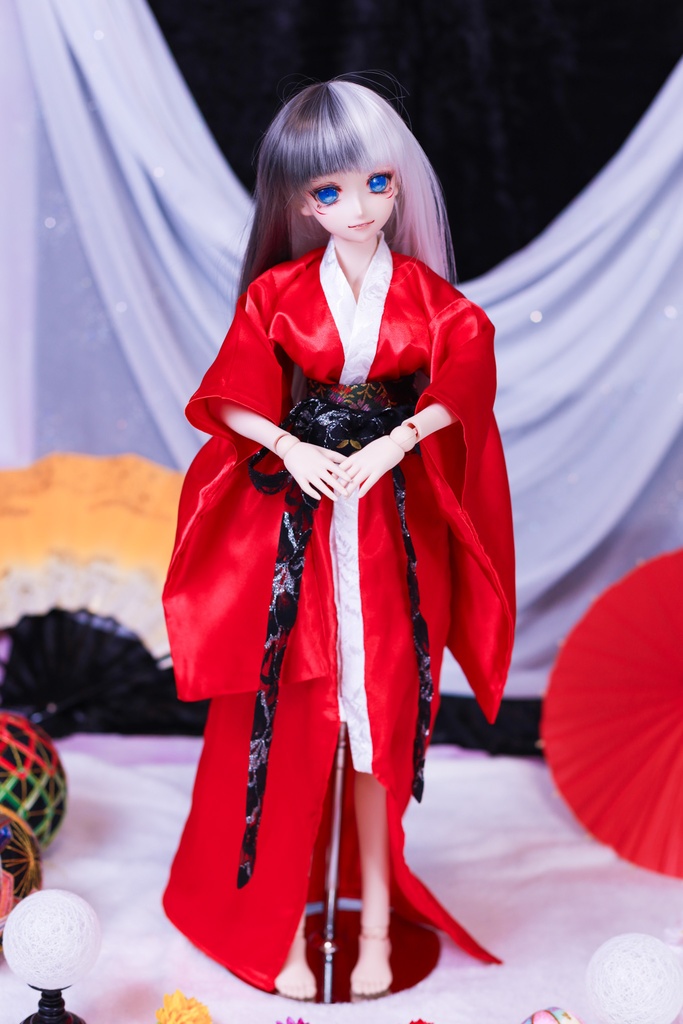 緋襦袢 60cmサイズ