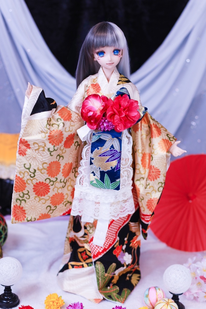 雲紬 60cmドールサイズ 2種類