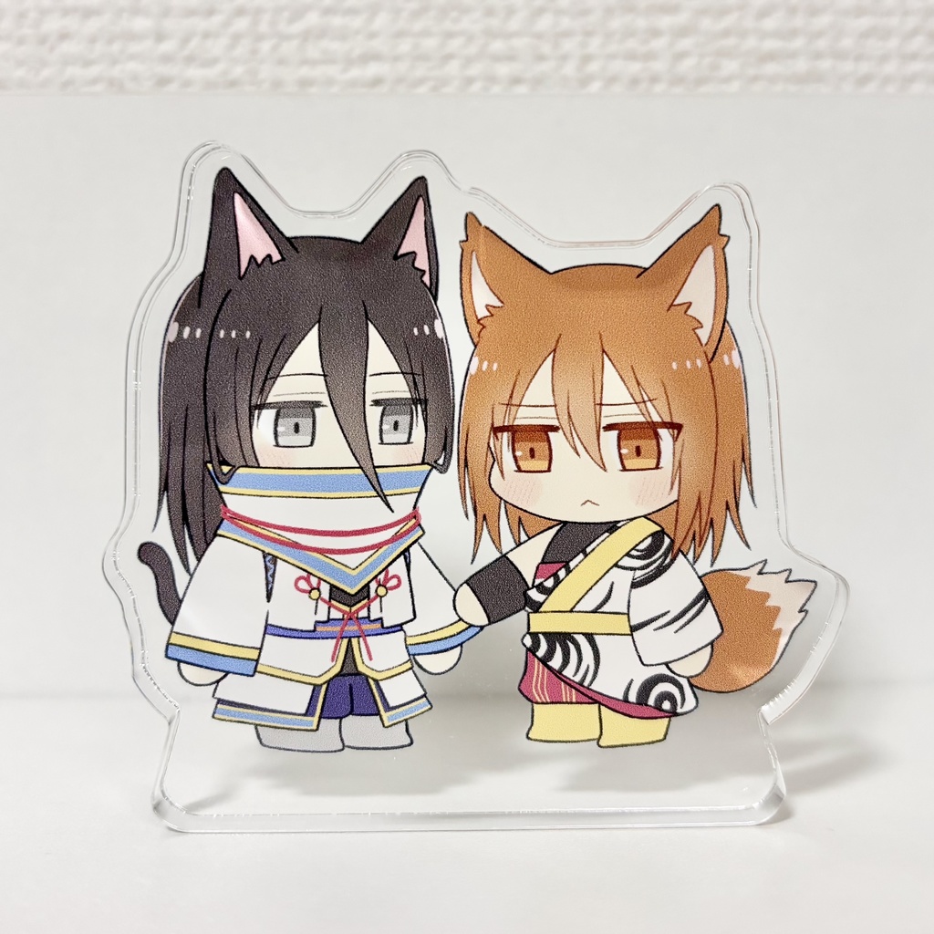 ネコ吉継&キツネ三成　アクリルスタンド