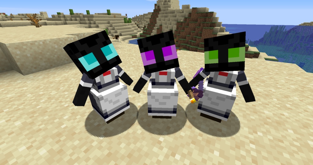 littleMaidMobテクスチャ「Baby enderman」