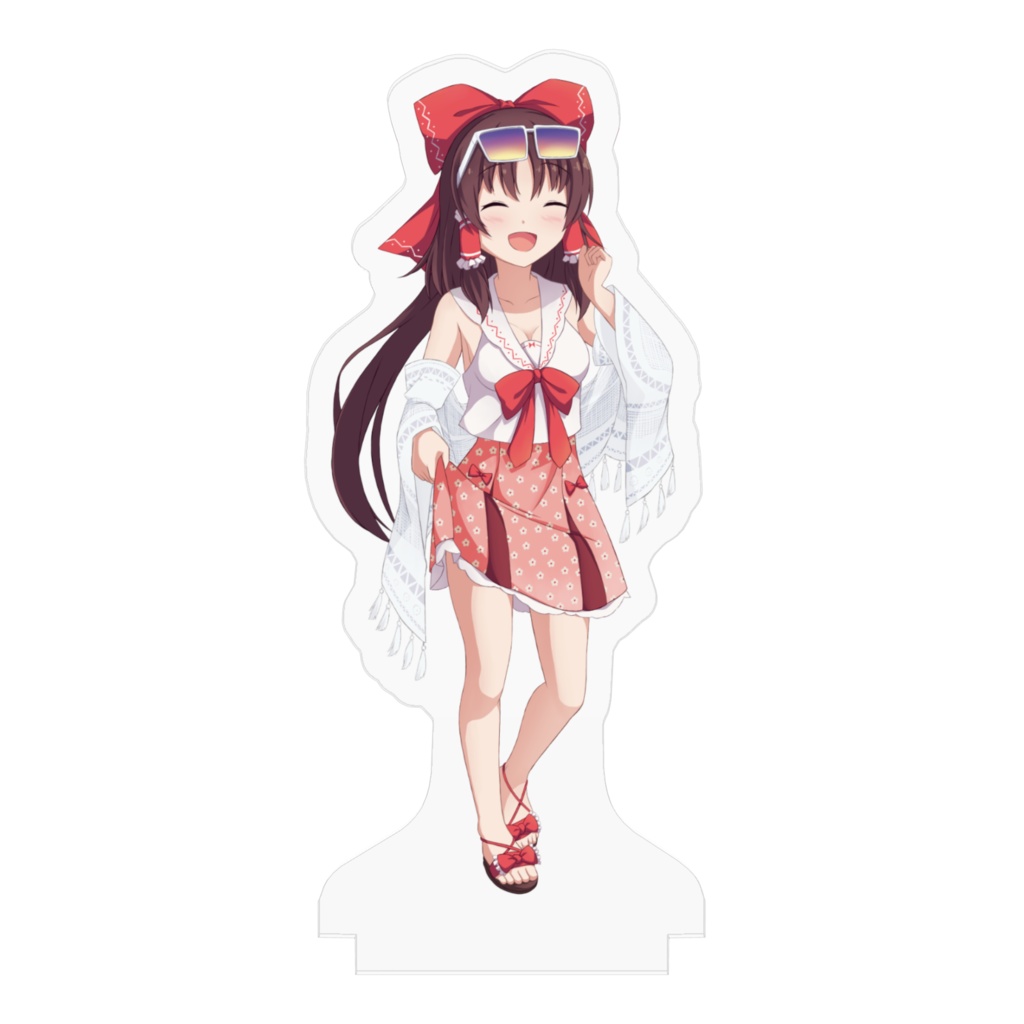 霊夢と魔理沙のアクリルフィギュア
