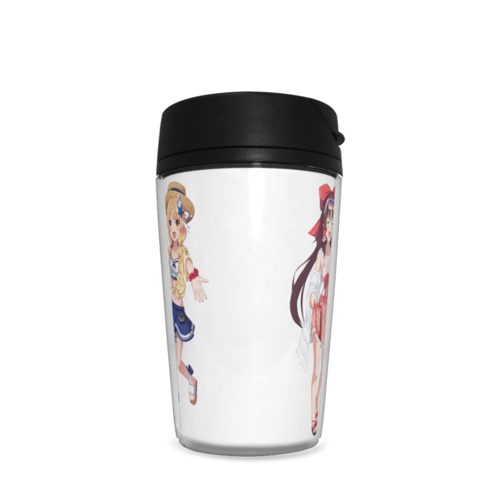 霊夢と魔理沙と妖夢の和風絵柄タンブラー