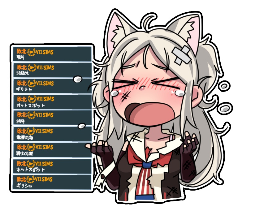 連敗シムスちゃん アクキー