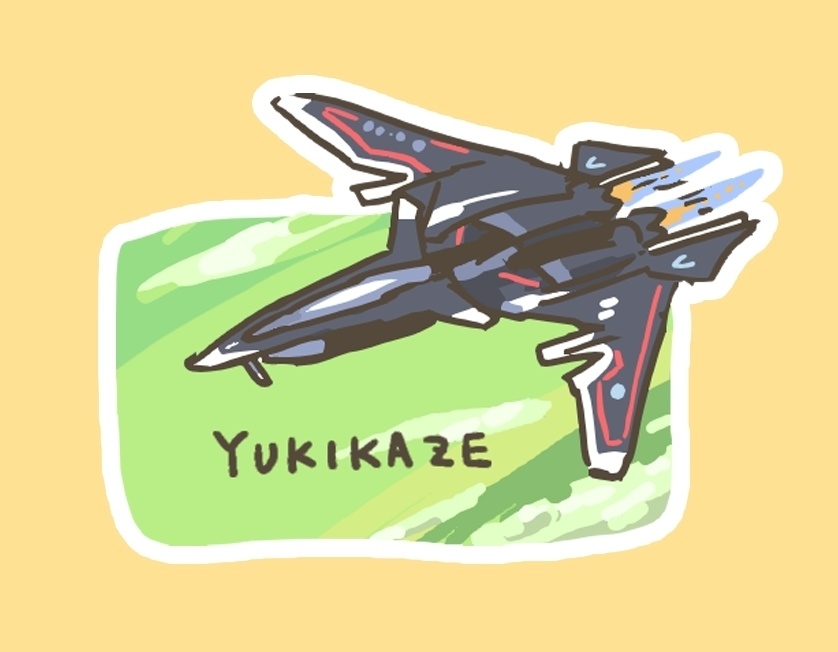 YUKIKAZE　アクリルマグネット