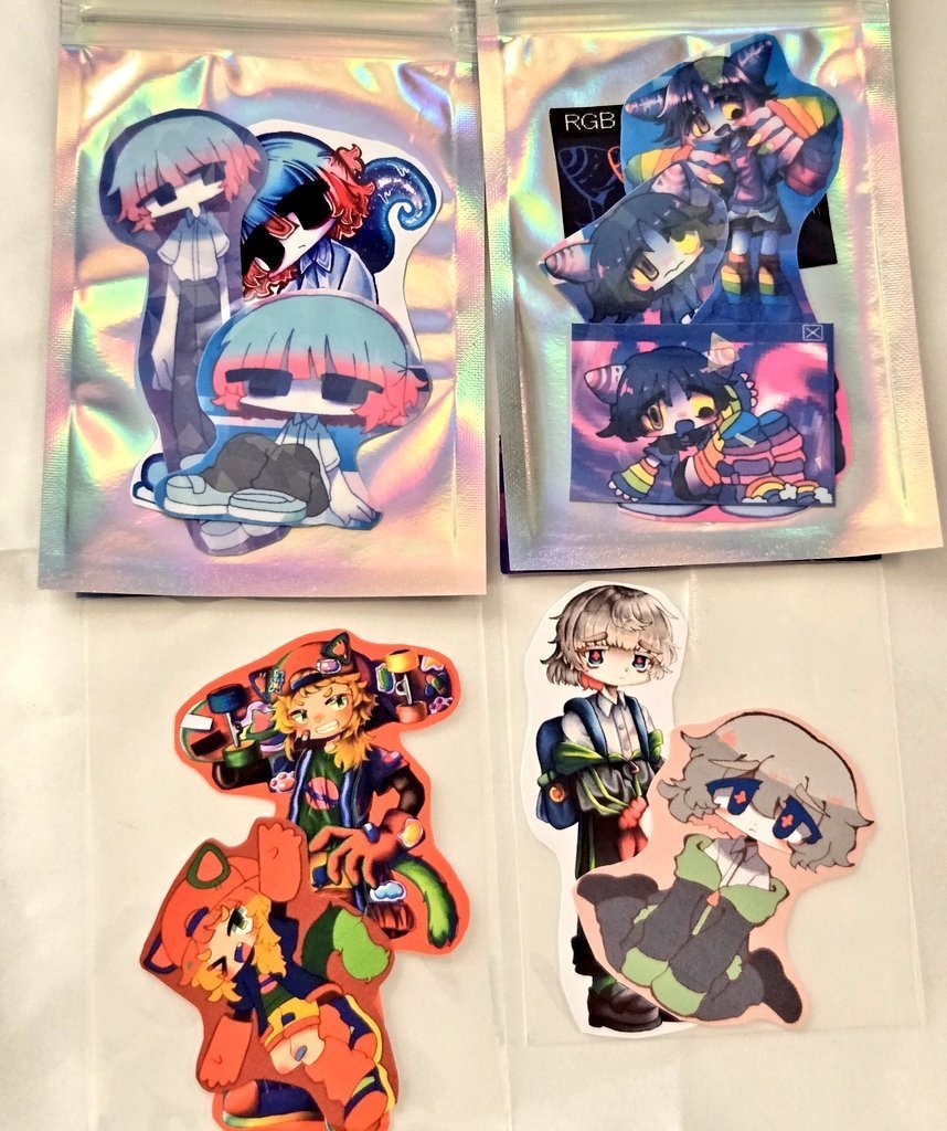 キャラクターシールセット_600円