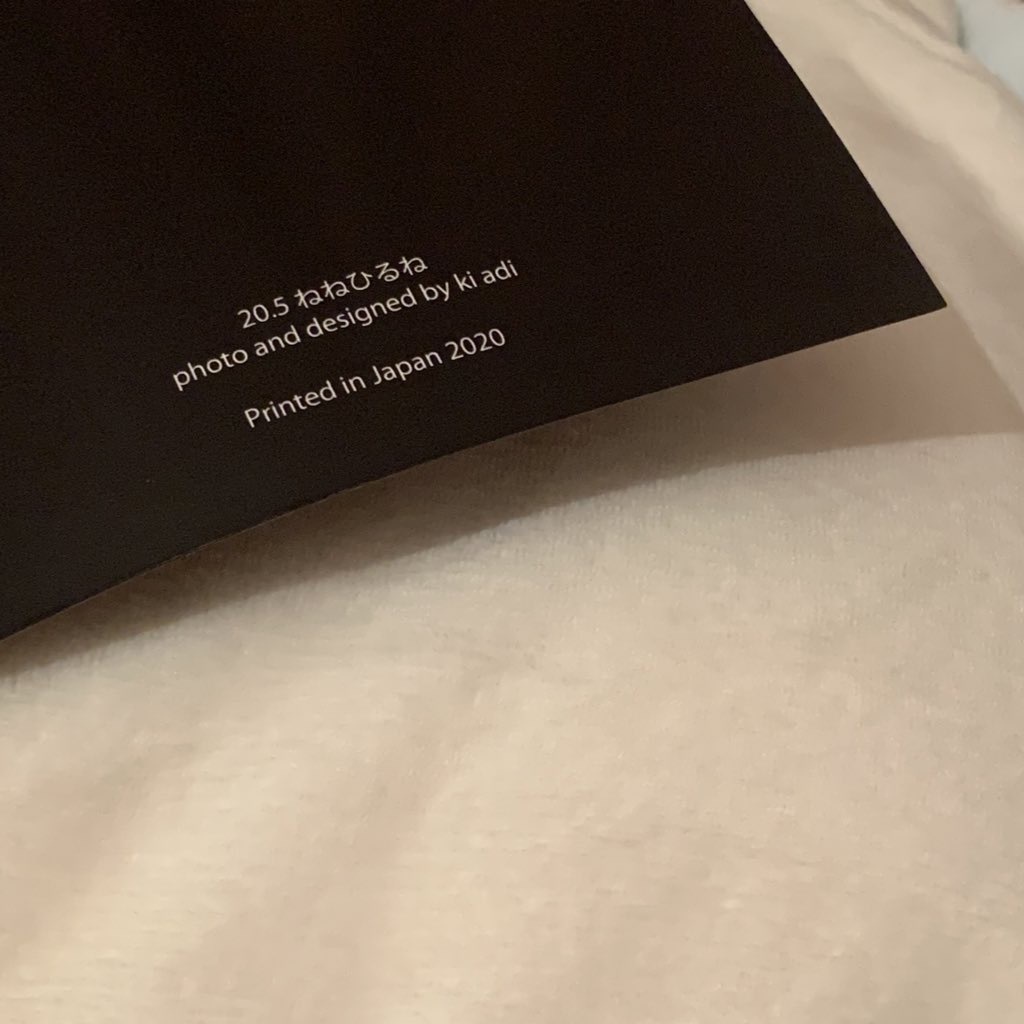 ねねひるね写真集 「20.5」