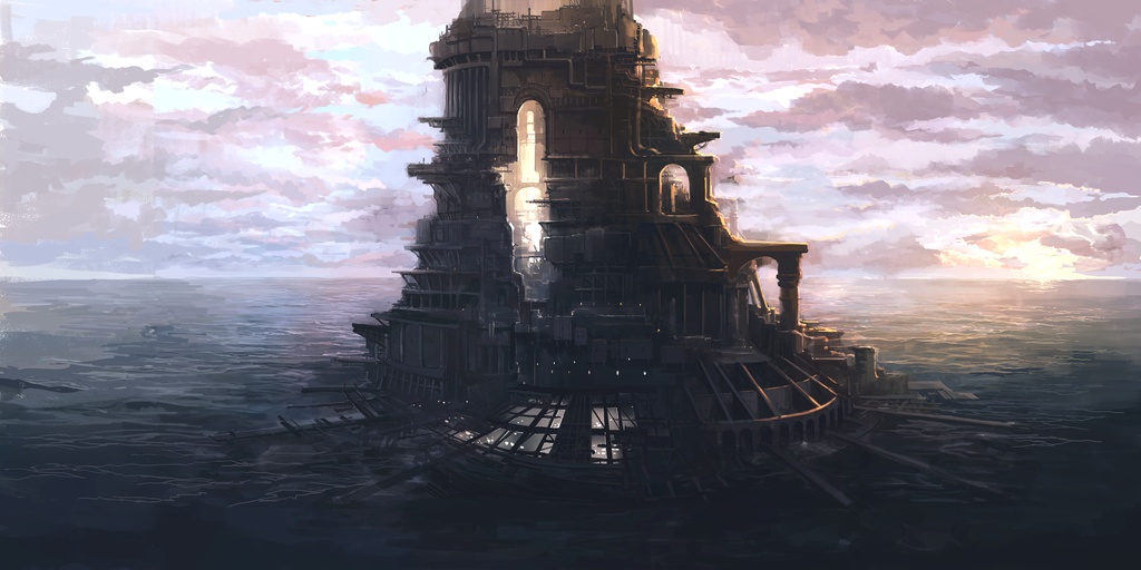 終末背景_虚栄の塔【未統合PSD】