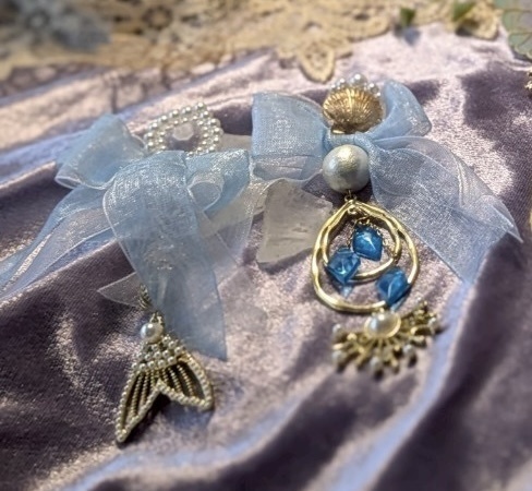 twst オクタヴィネル Rモチーフピアス・イヤリング