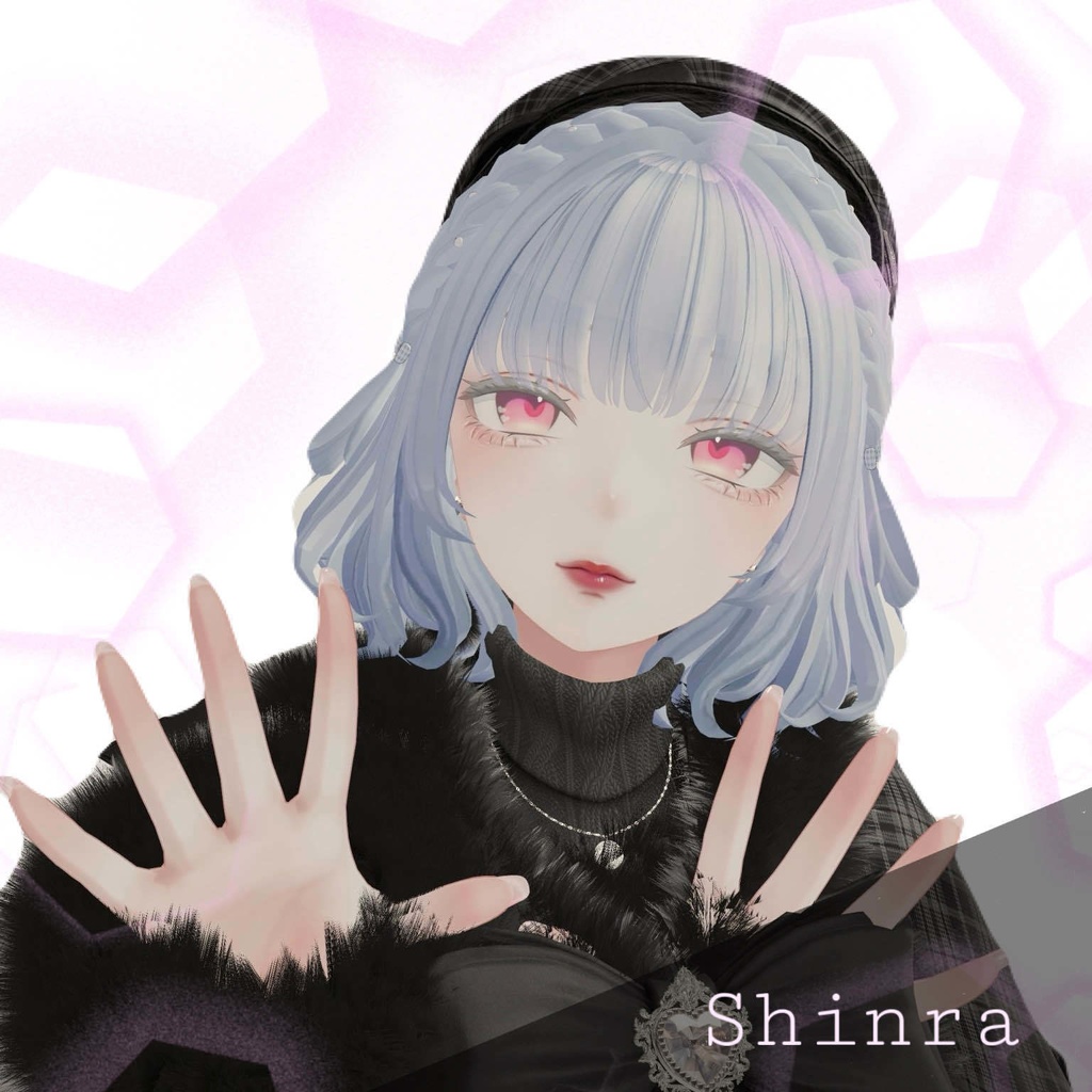 【6avatar対応】8種類無料 Heart eye texture♡