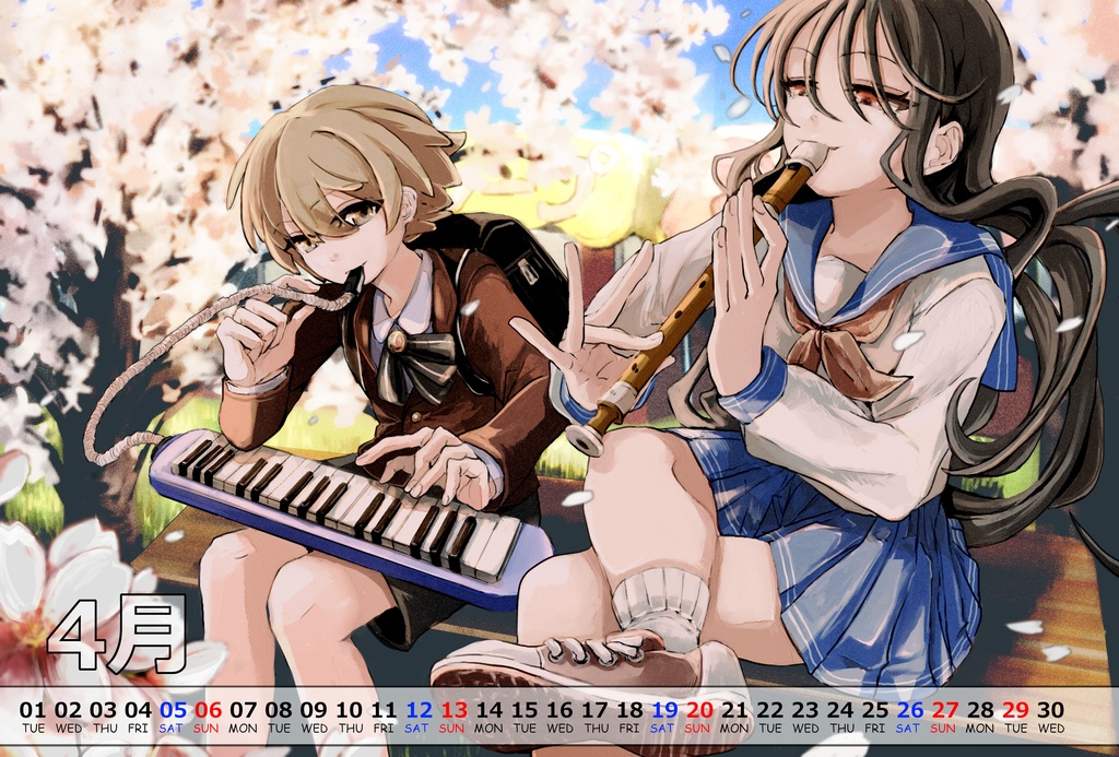 2025カレンダー・テンプレート