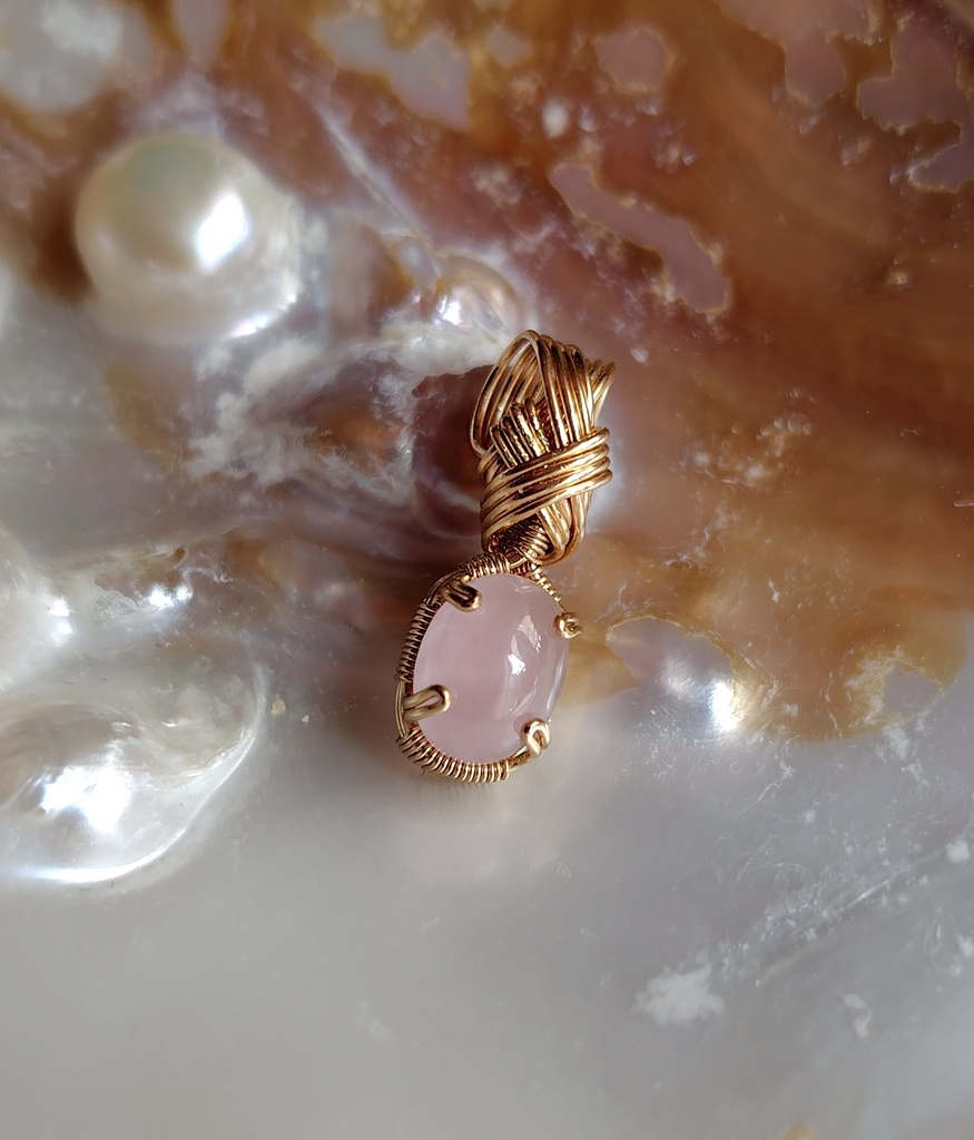 ワイヤーアクセサリー(ネックレス)【白澤】