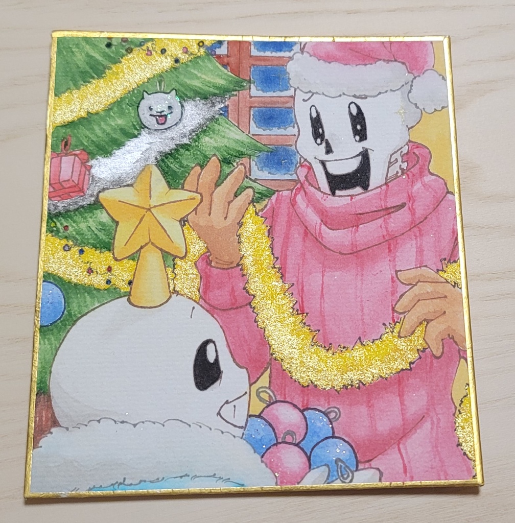 骨兄弟のミニ色紙