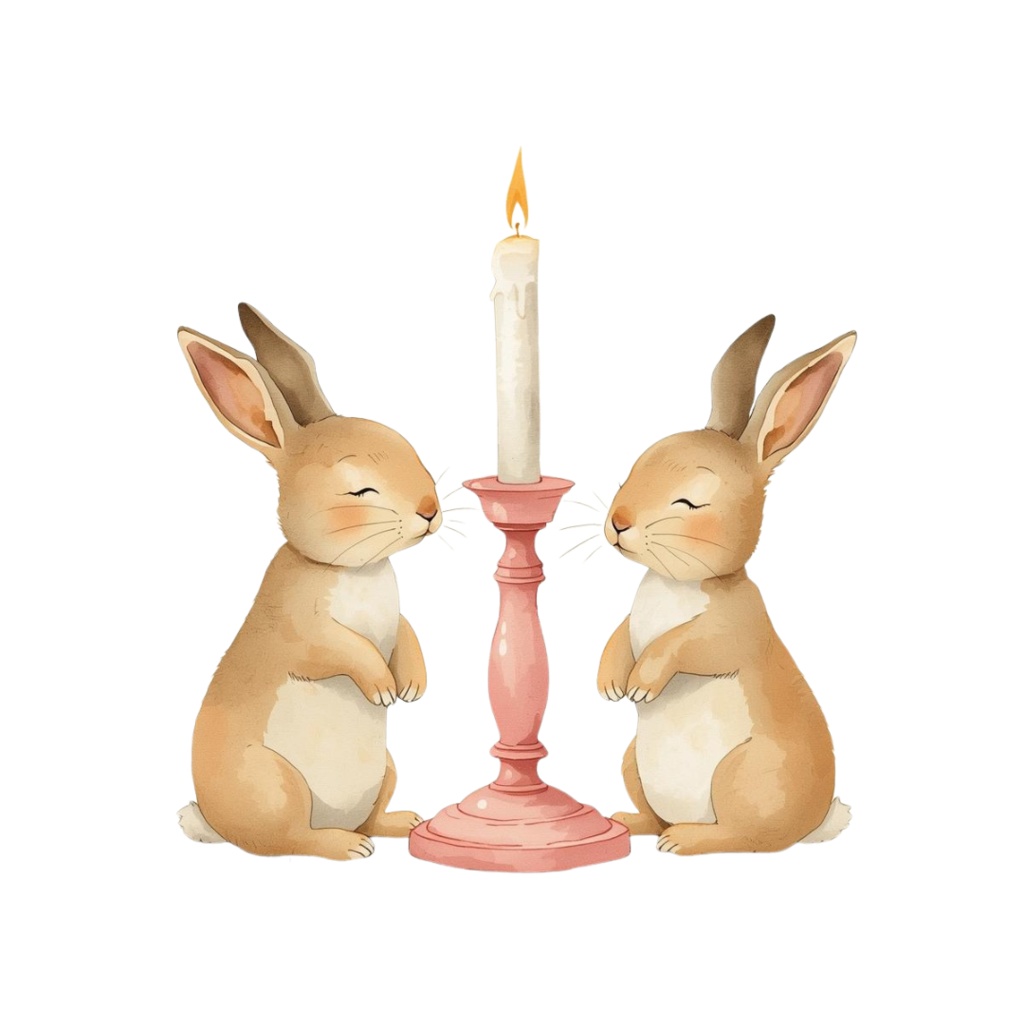 水彩うさぎのハロウィンクリップアート10点セット🎃🐰