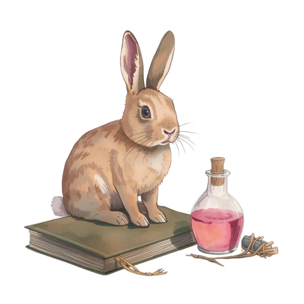 水彩うさぎのハロウィンクリップアート10点セット🎃🐰