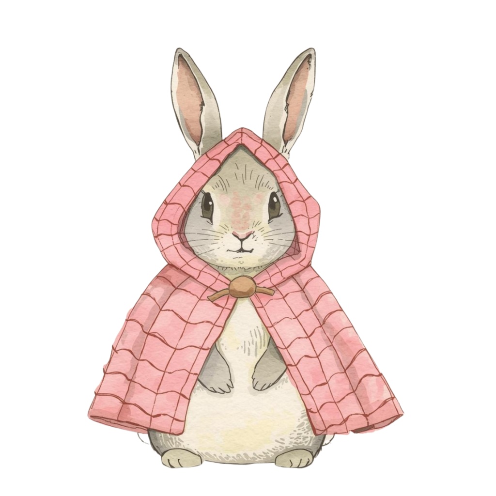 水彩うさぎのハロウィンクリップアート10点セット🎃🐰