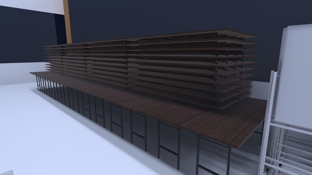 折り畳み式机01【無料配布有】