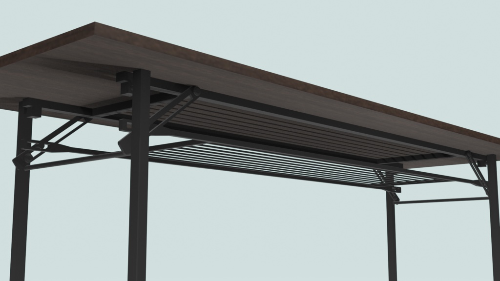 折り畳み式机01【無料配布有】