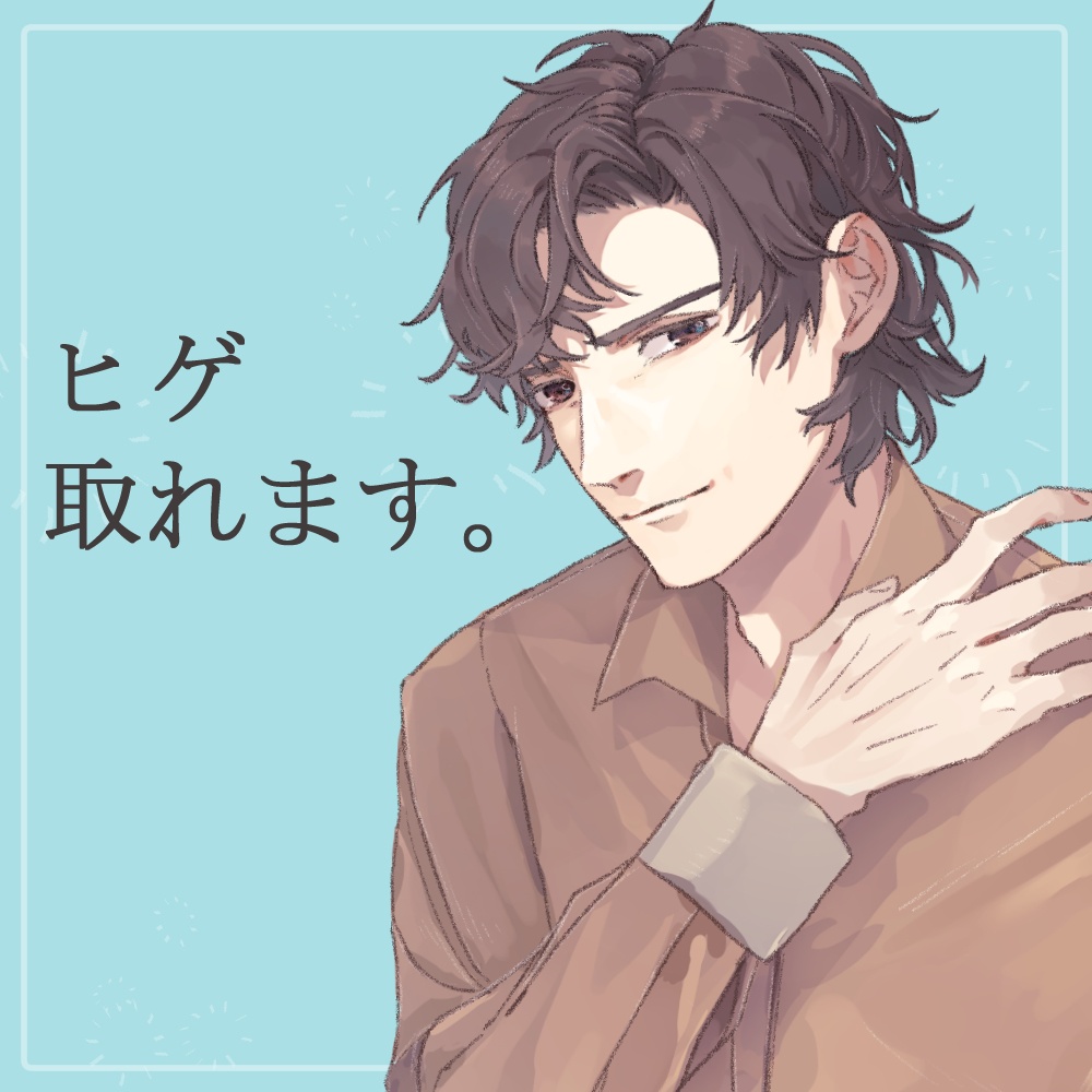 記者のおじさん私服(ジャーナリスト)・制服(潜伏用白シャツ)の全身立ち絵(眼鏡、カメラ、帽子等のオマケパーツ付き)