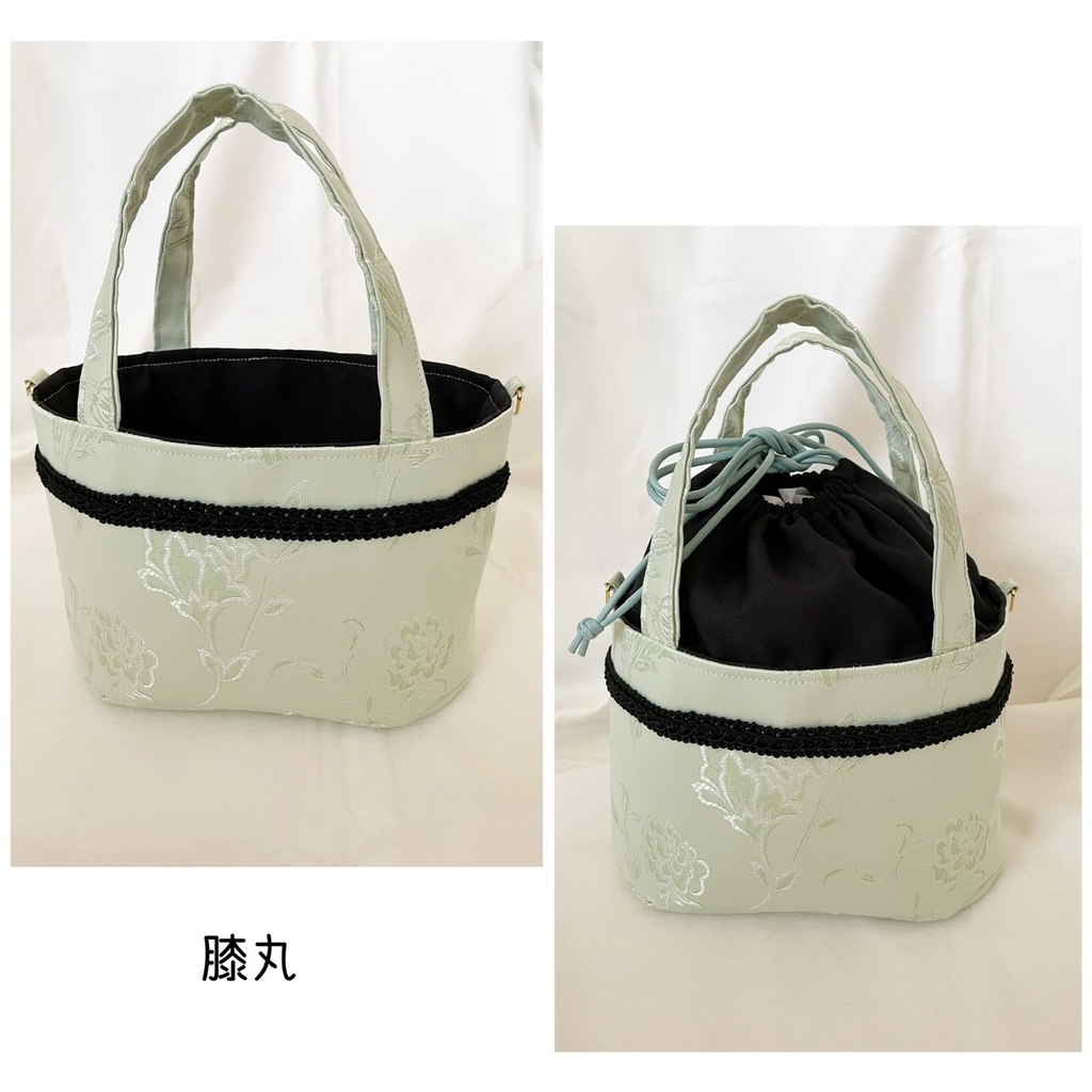 巾着トートバッグ