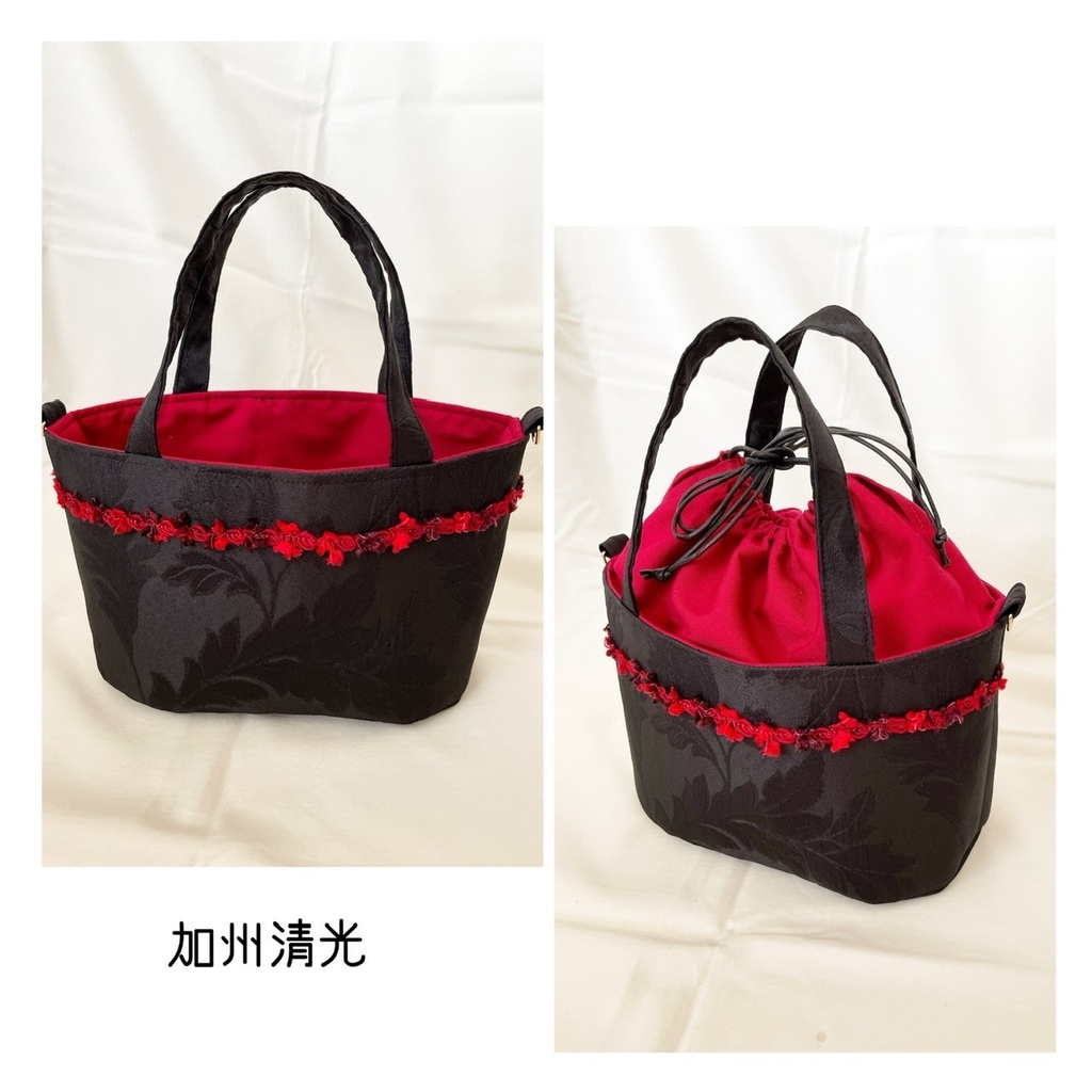 巾着トートバッグ