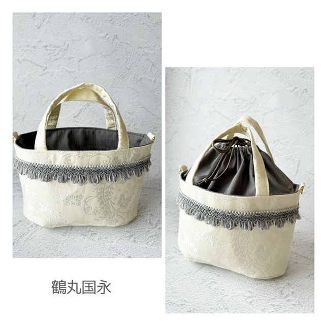 巾着トートバッグ