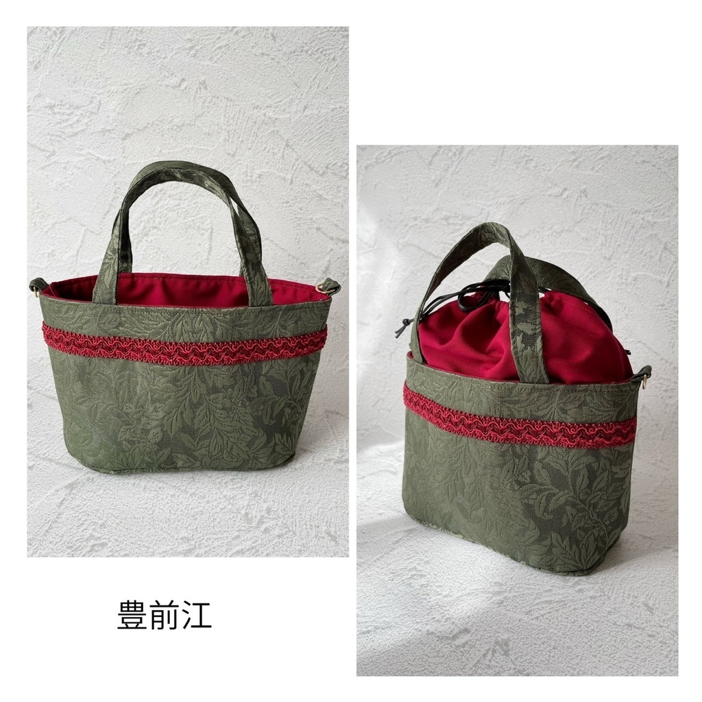 巾着トートバッグ