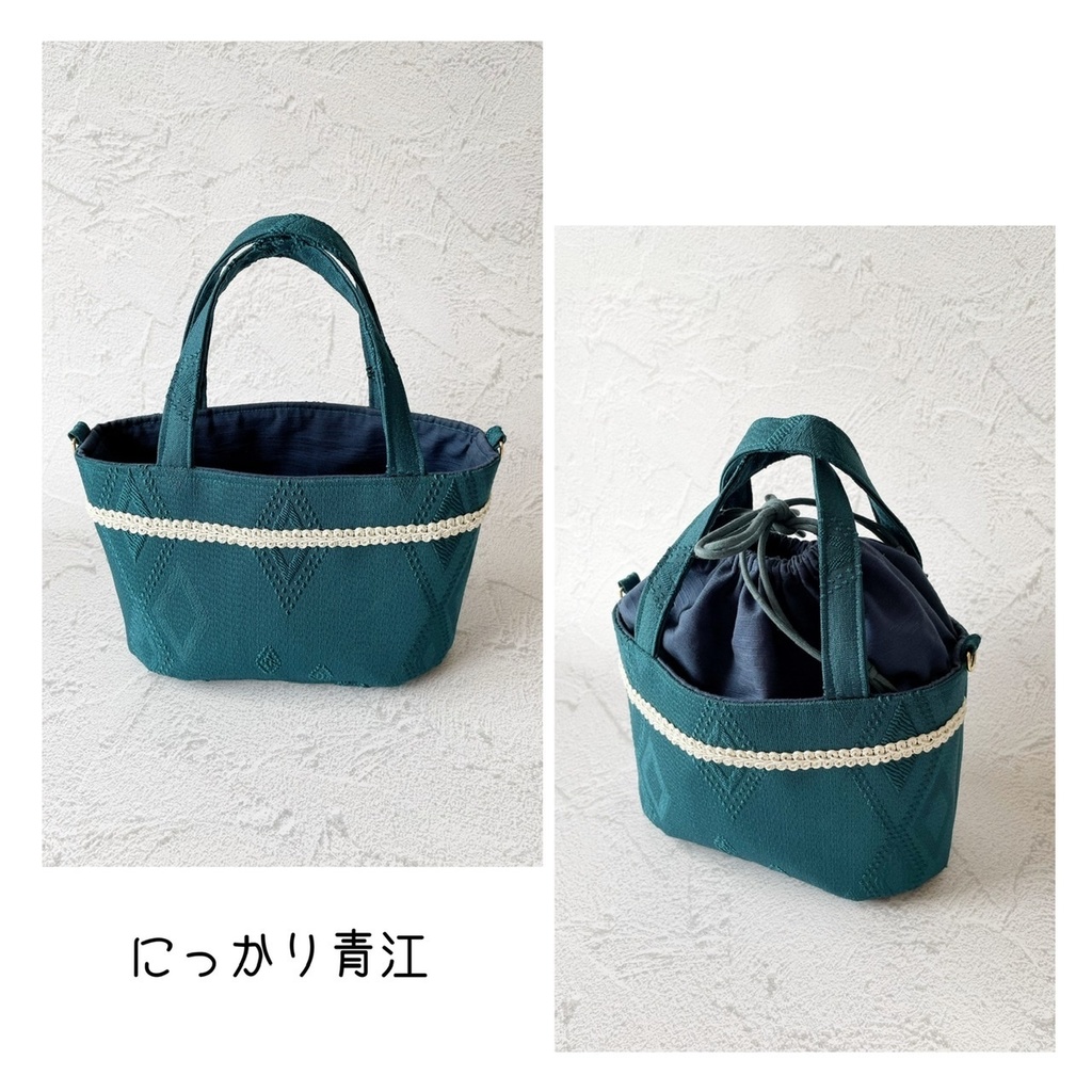 巾着トートバッグ