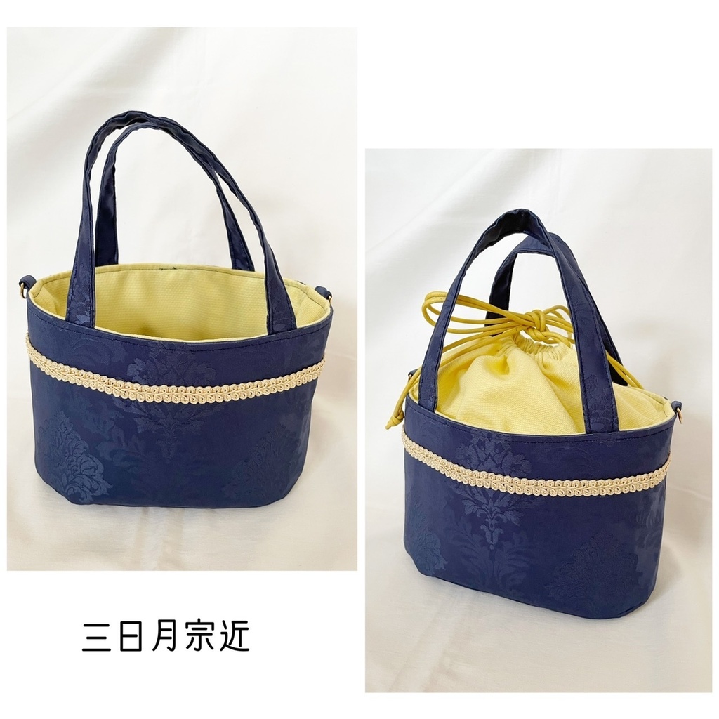 巾着トートバッグ