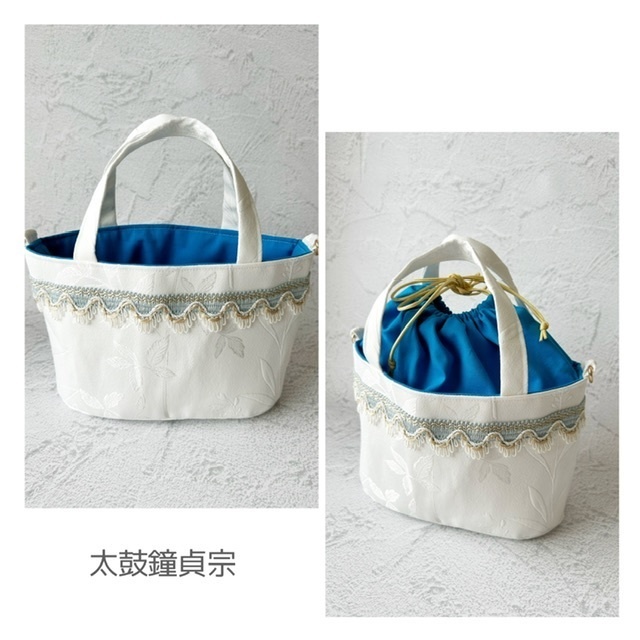 巾着トートバッグ