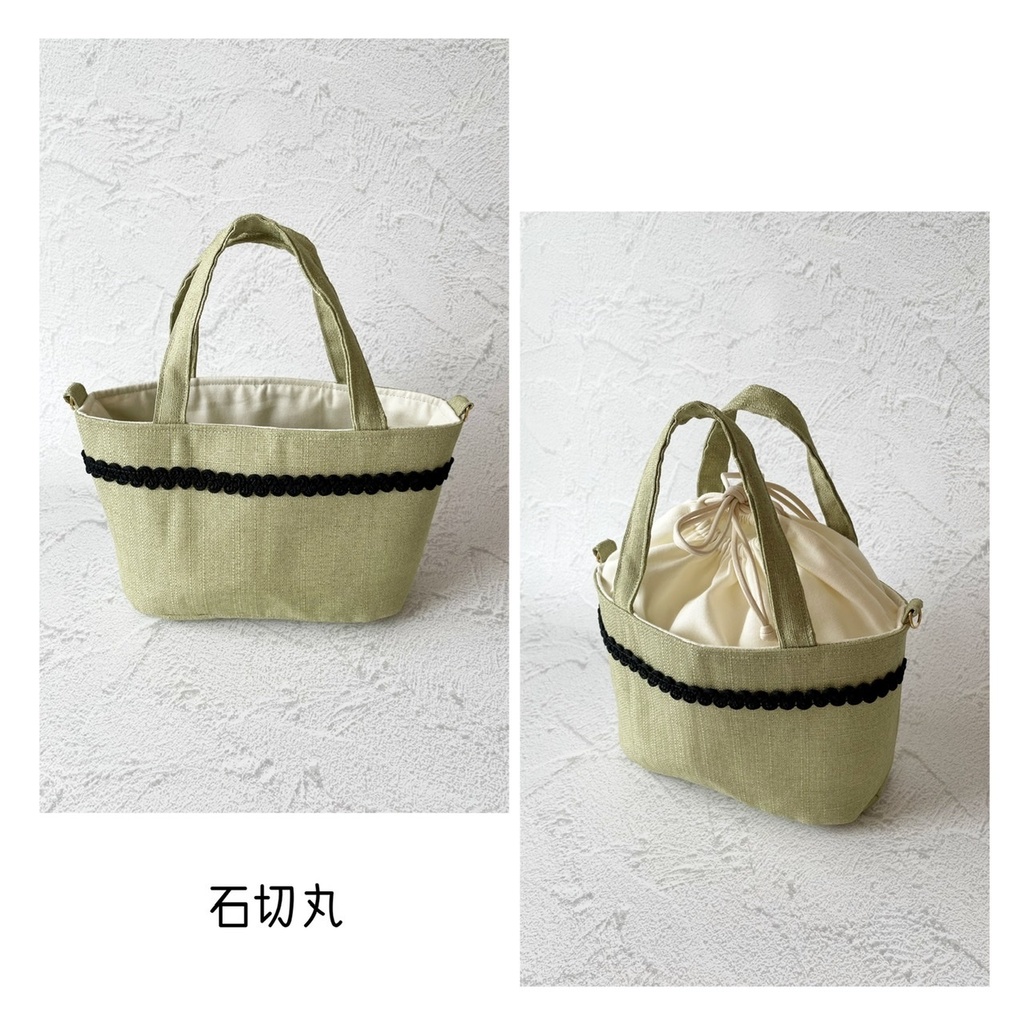 巾着トートバッグ