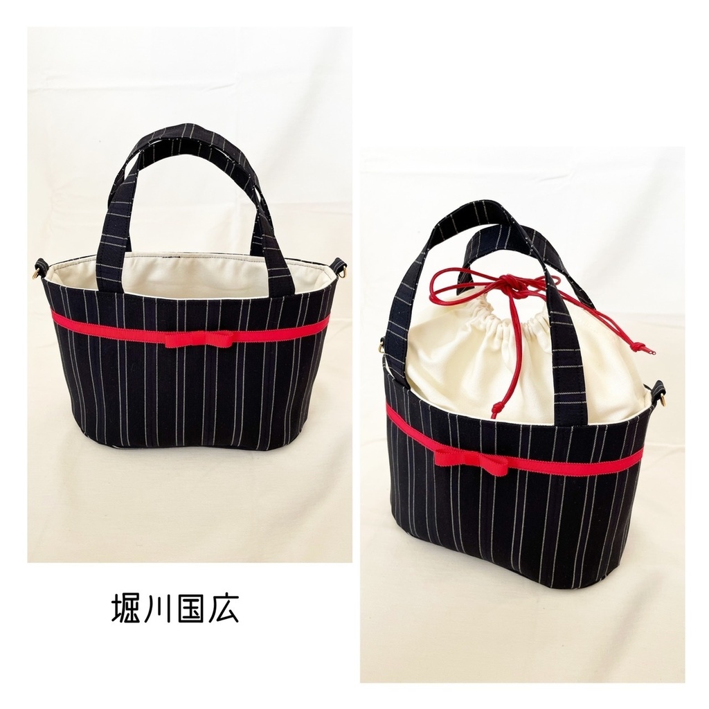 巾着トートバッグ