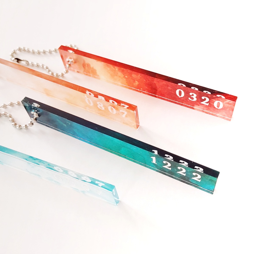 〚呪術廻戦〛水彩風ホテルキーホルダー