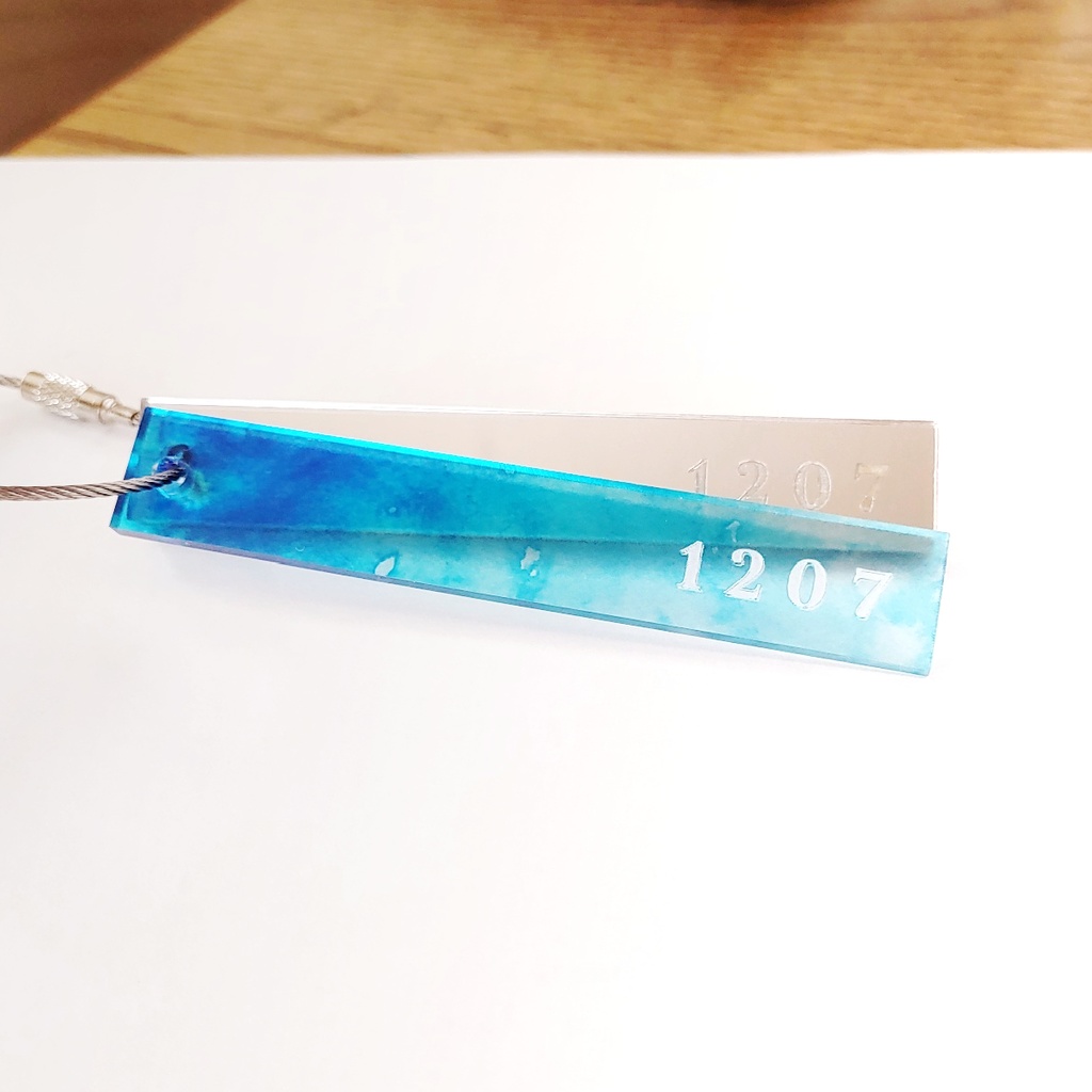 〚呪術廻戦〛水彩風ホテルキーホルダー