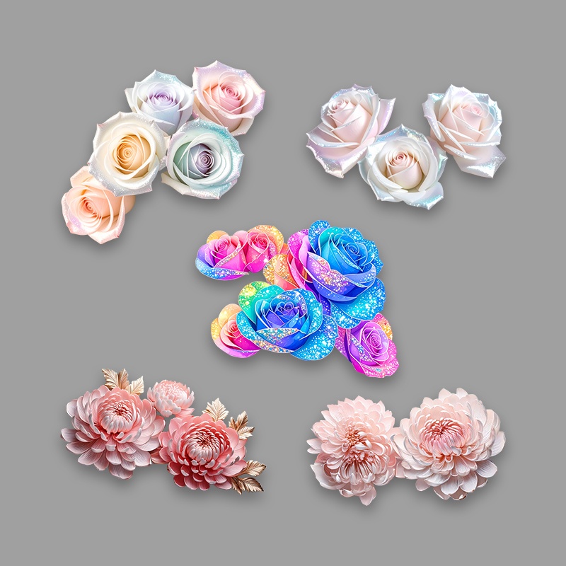 【透過PNG】お花の素材25点