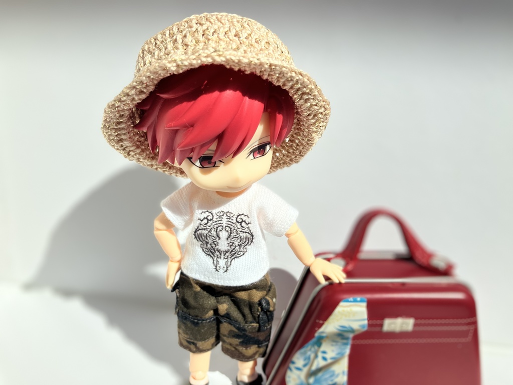 【展示品】1/12ドールサイズ ニットバケットハット