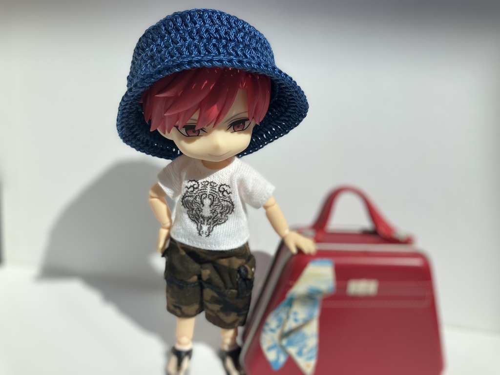 【展示品】1/12ドールサイズ ニットバケットハット