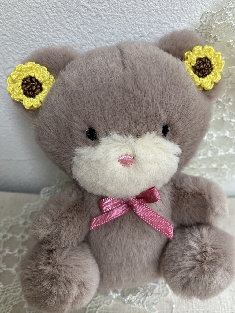 【展示品】ひまわりイヤークリップ