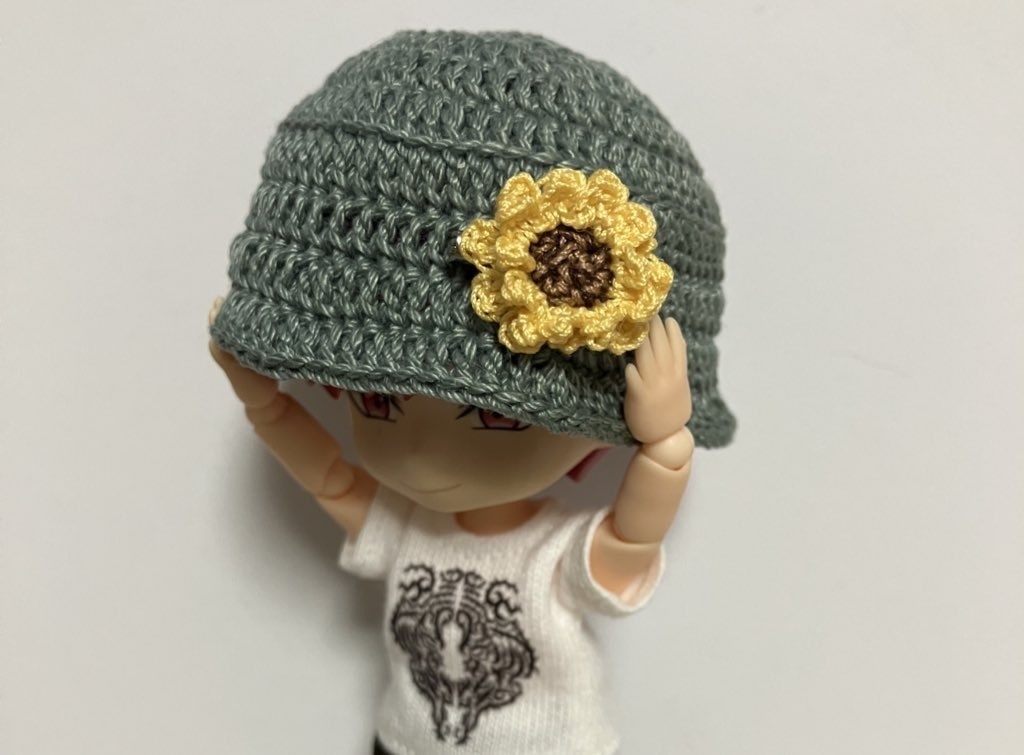 【展示品】ひまわりミニミニブローチ