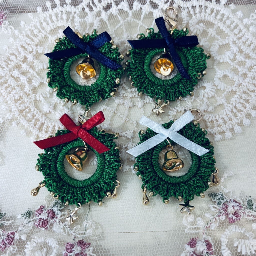クリスマスリースチャーム